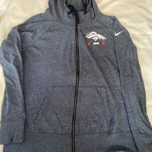 Broncos Nike Zipper Sweater